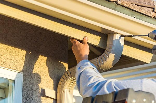 the cost of gutter installation for a typical residential home can vary depending on the size and materials used